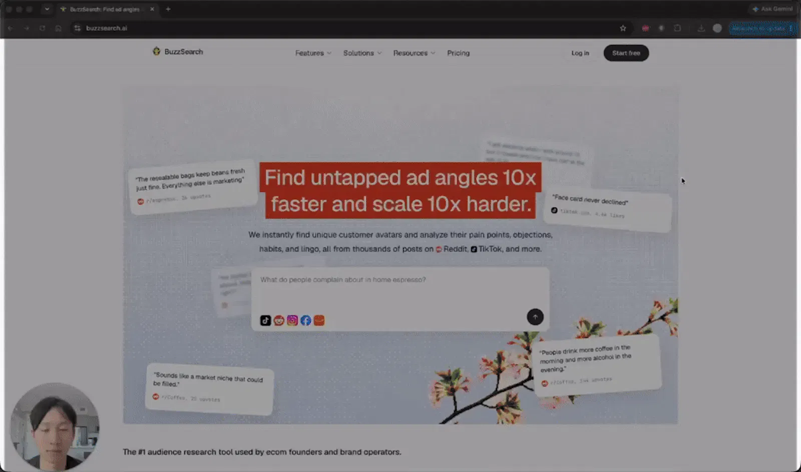 BuzzSearch screenshot 1 (video preview)