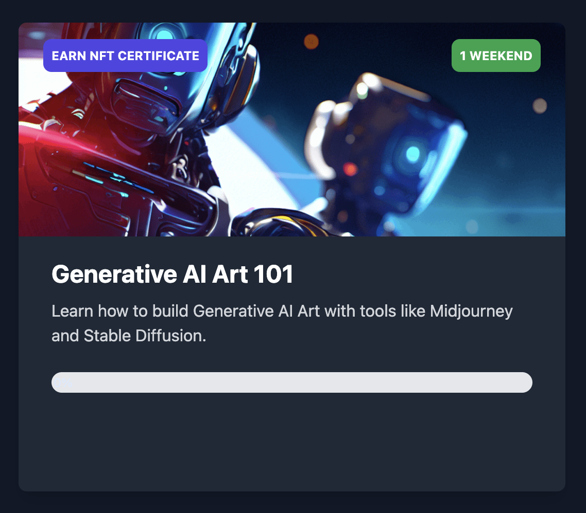 Mídia 1 de Curso de Arte AI generativa