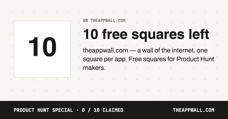 theappwall.com screenshot 2