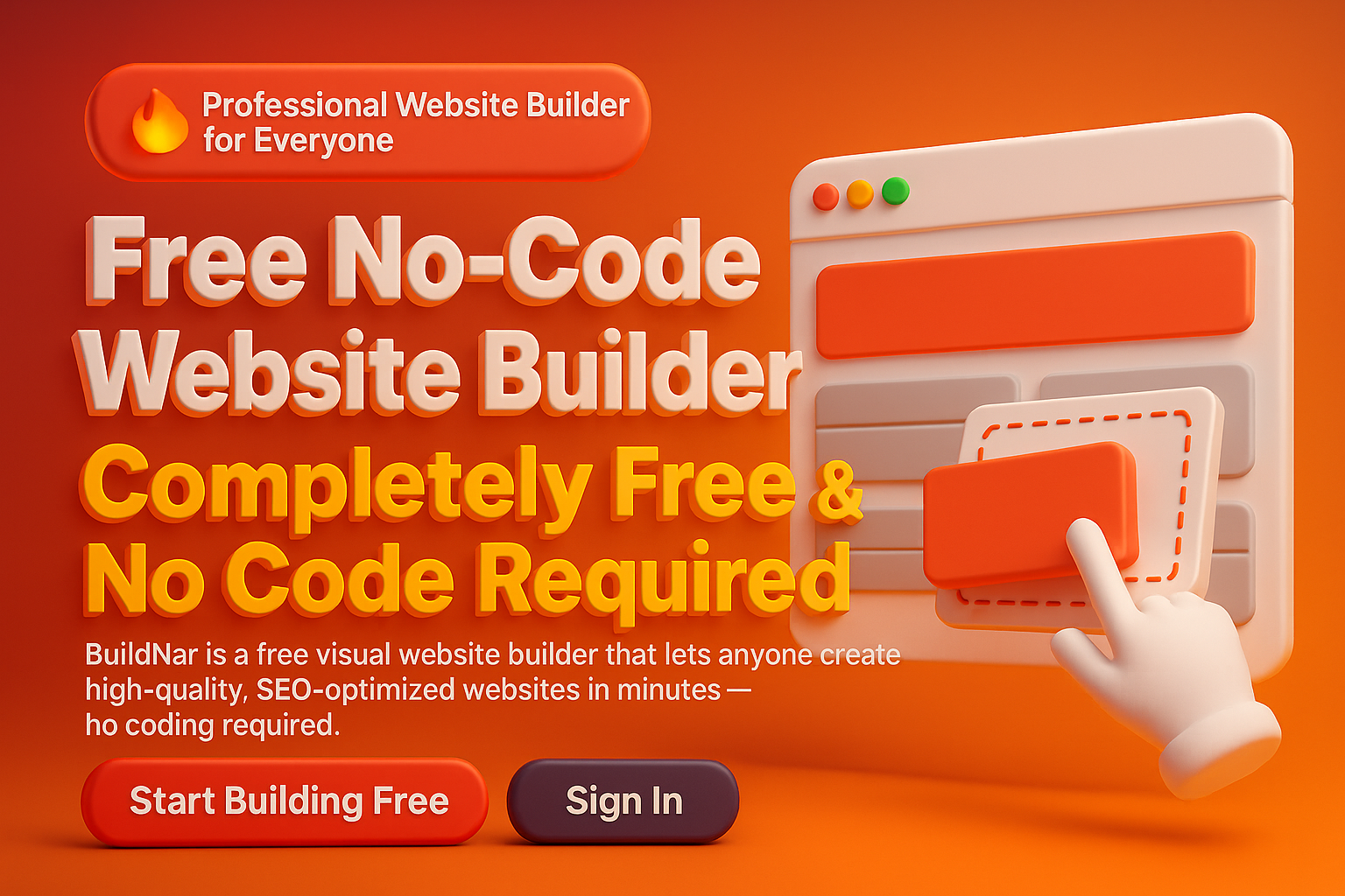 BuildNar – Free Visual Website Builder gallery image