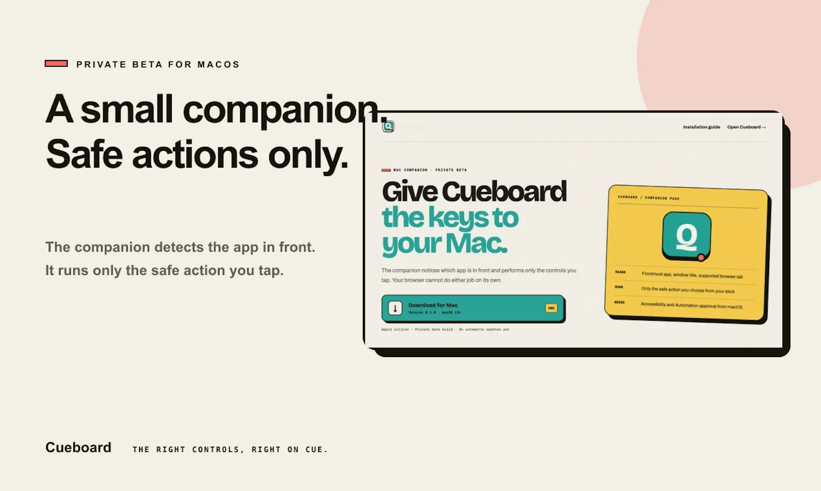 Cueboard screenshot 2