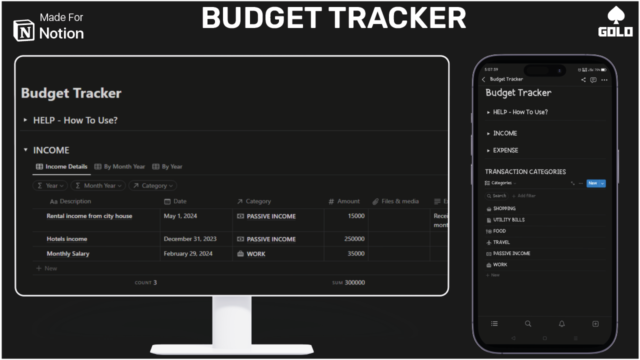 Budget Tracker media 2