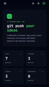 DevHub — Open Source Community