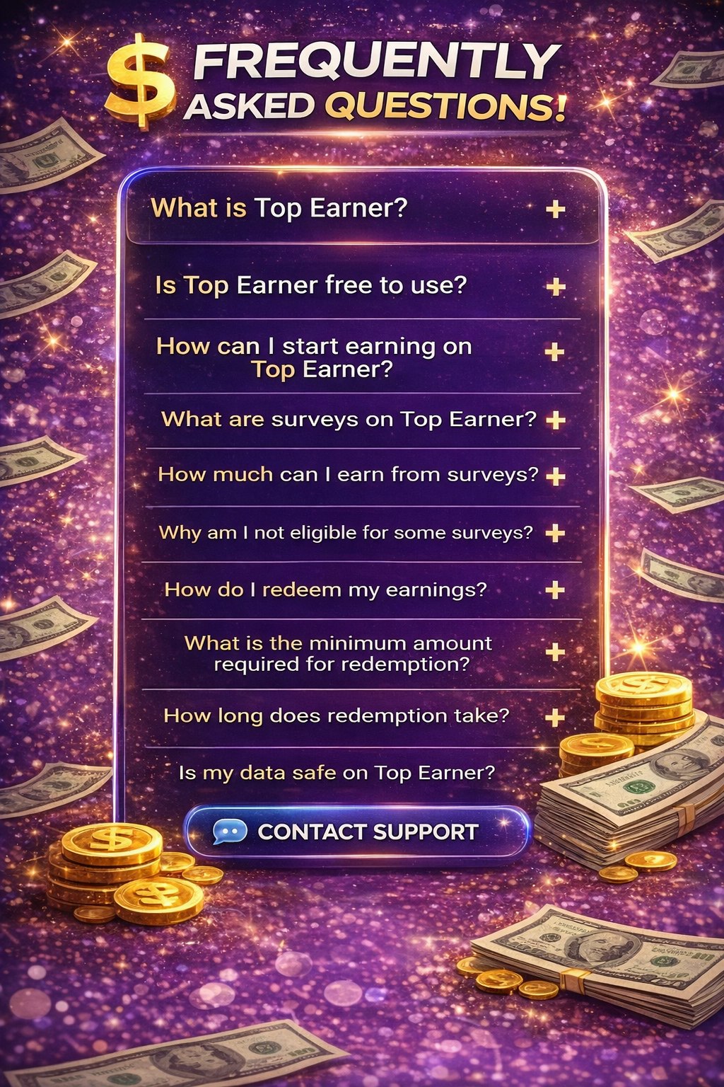 top earning survey - Screenshot 4 showing product features and functionality
