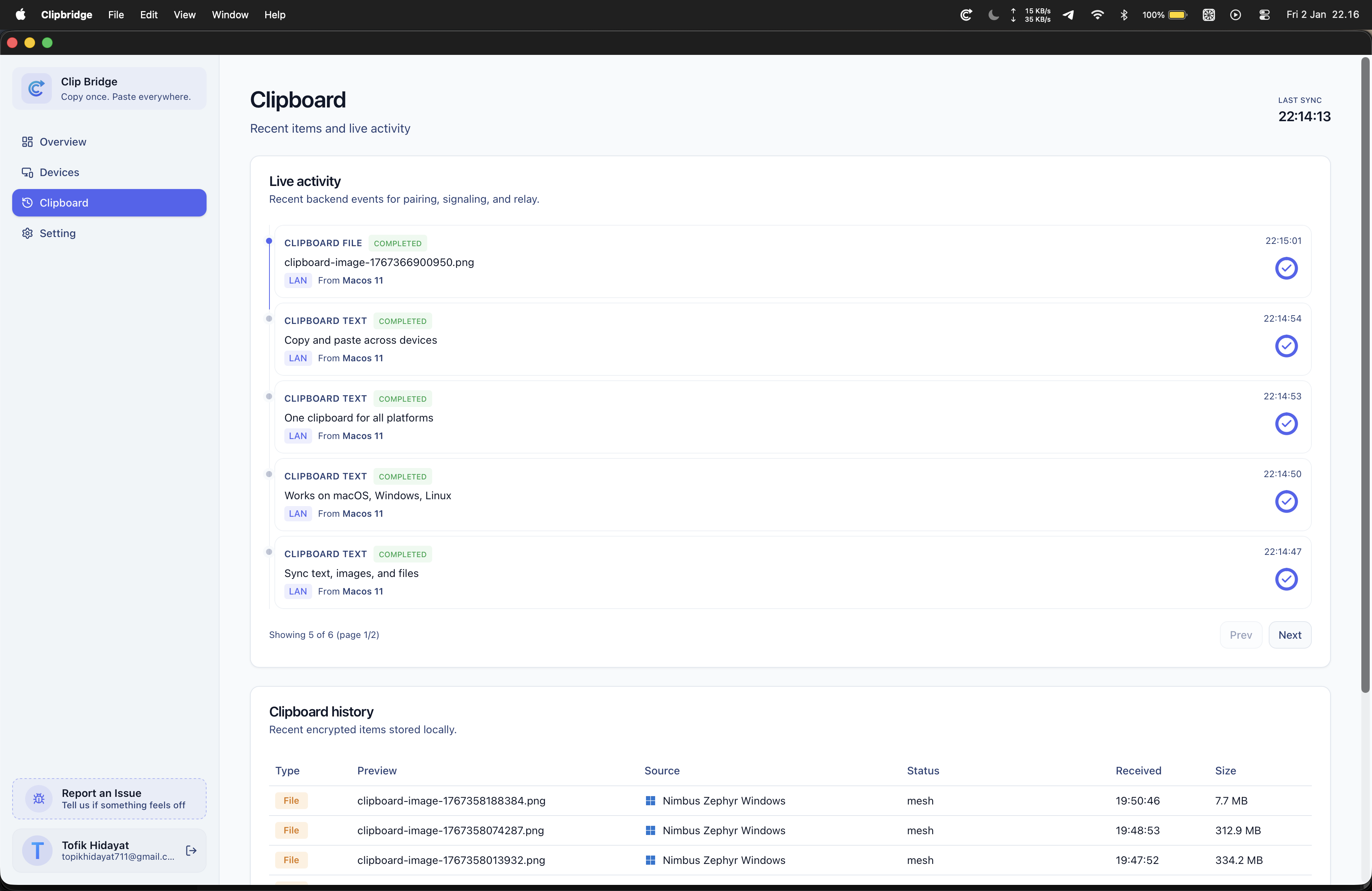 ClipBridge - Screenshot 3 showing product features and functionality