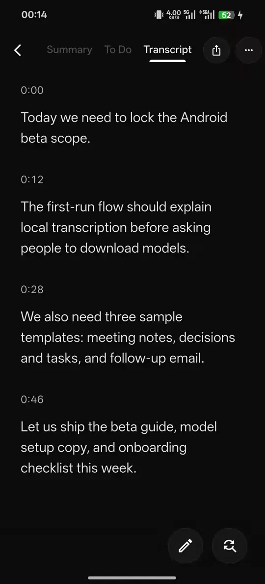 HushMemo: Offline AI Scribe & Summarize gallery image