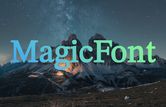 Magicfont gallery image