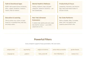Quotable Wisdom API gallery image