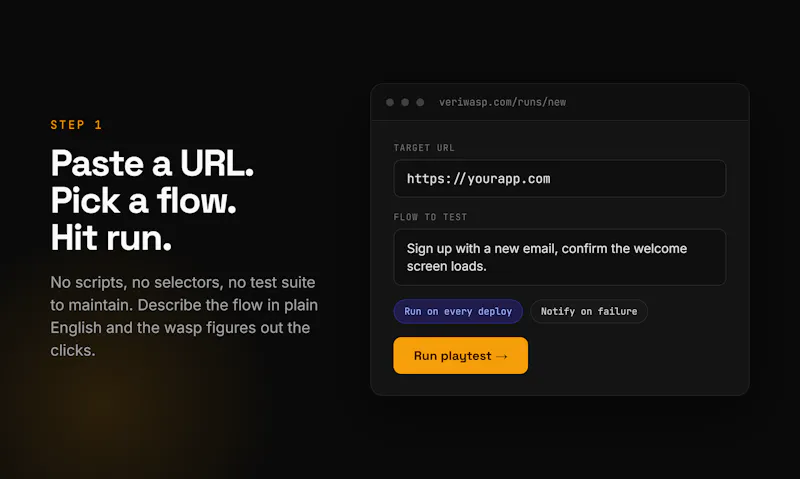 VeriWasp screenshot 2