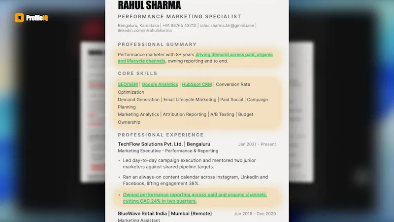 ProfileIQ  screenshot 6