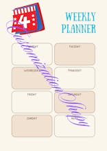 Elegant Daily Planner Digital gallery image