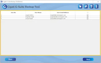 Google Workspace Backup Software gallery image