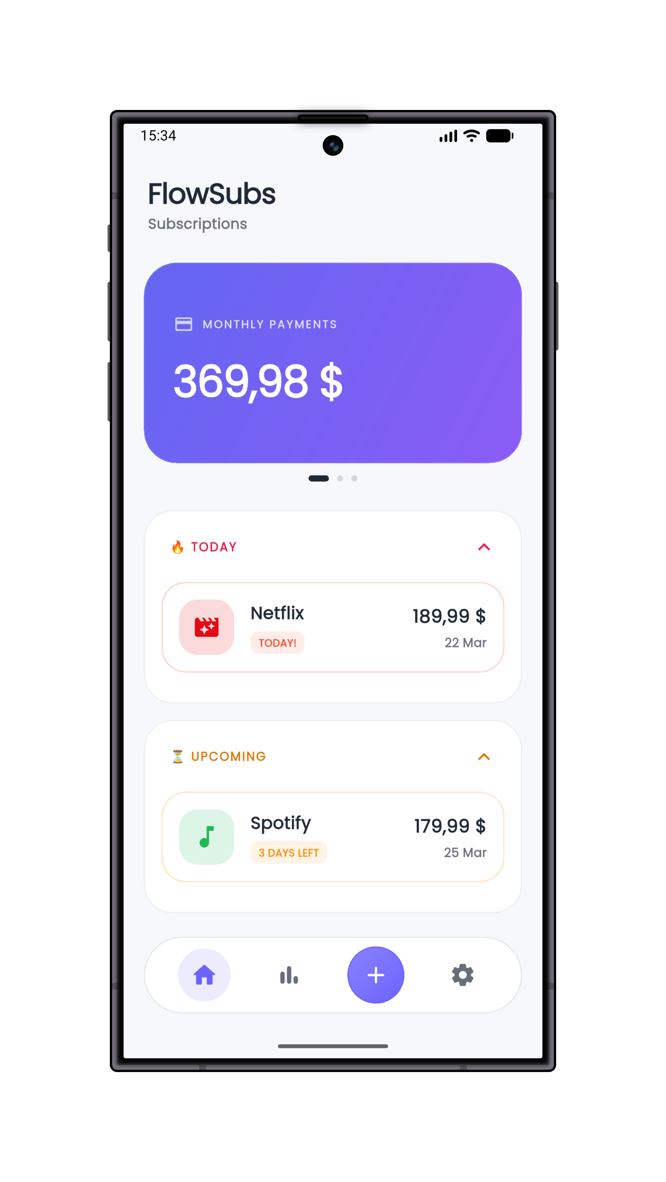 FlowSubs gallery image