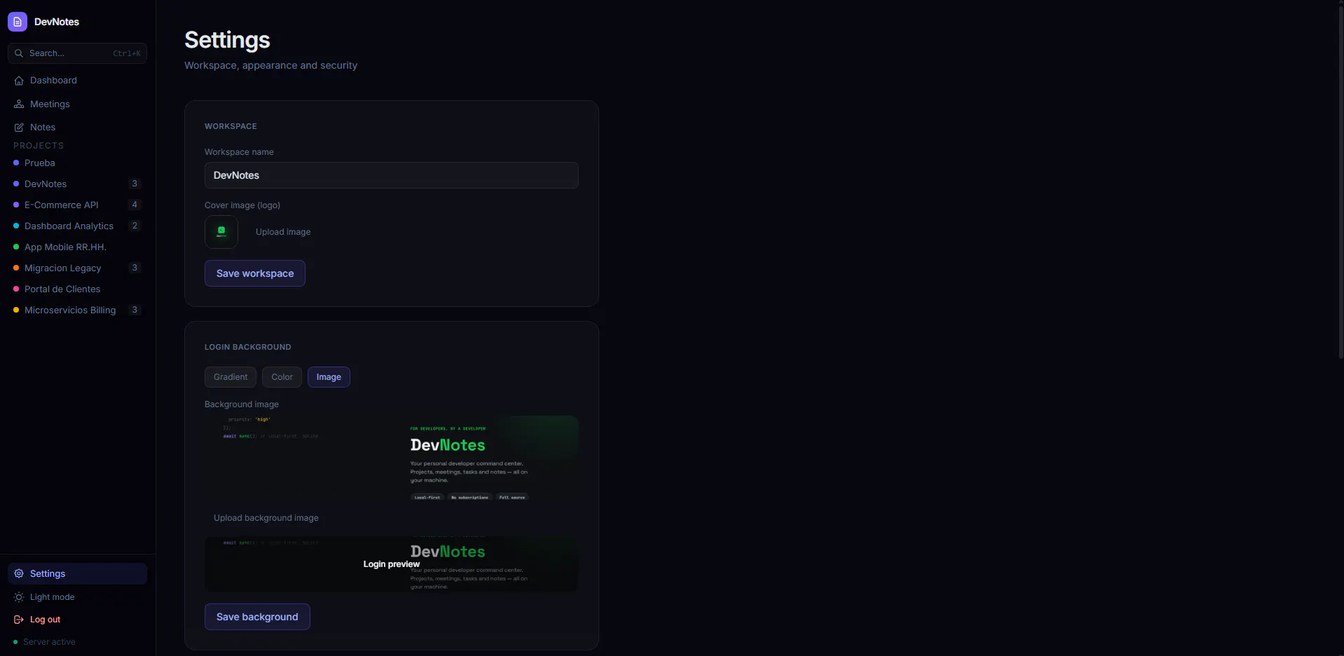 DevNotes gallery image