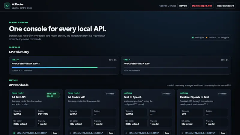AJRouter Engine screenshot 3