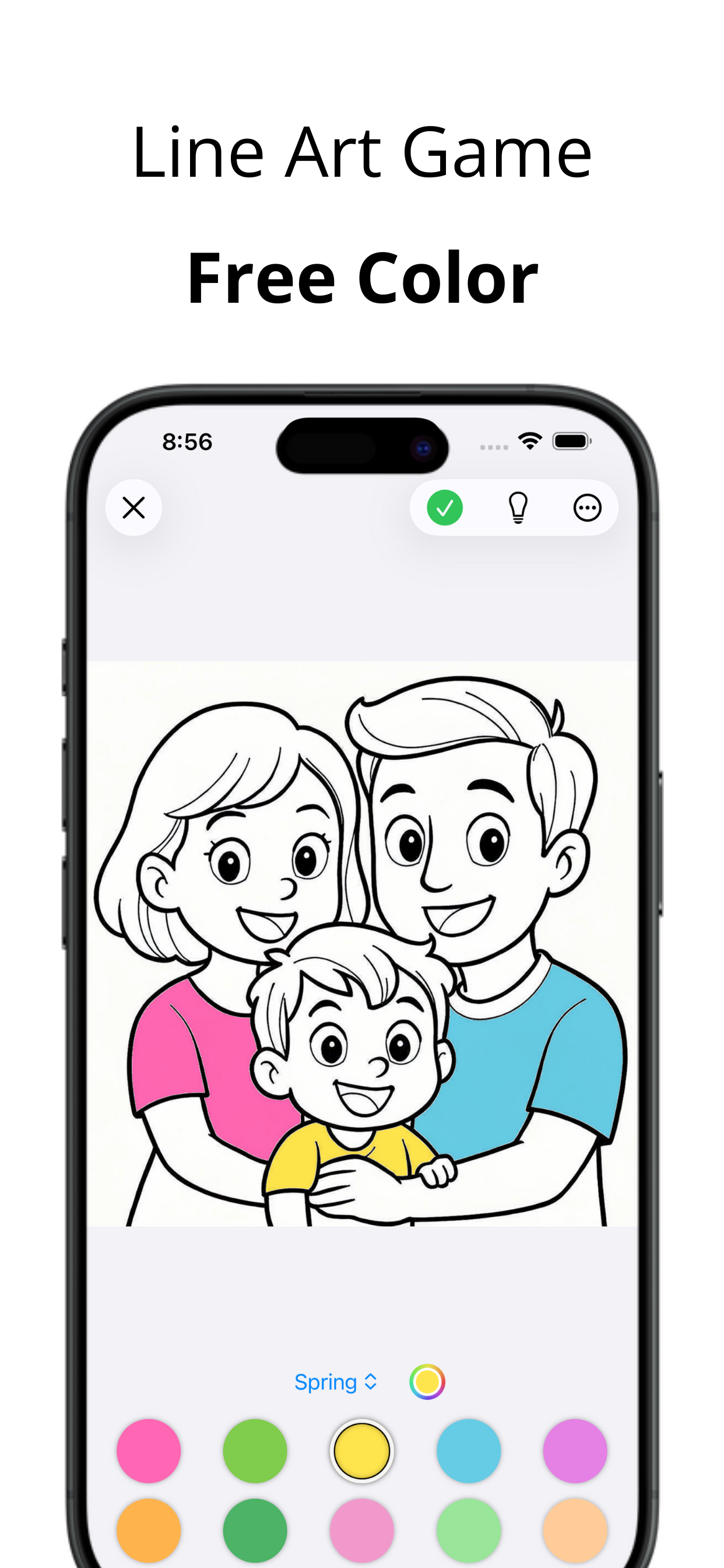ColorPeach: Coloring Game Maker - Screenshot 3 showing product features and functionality