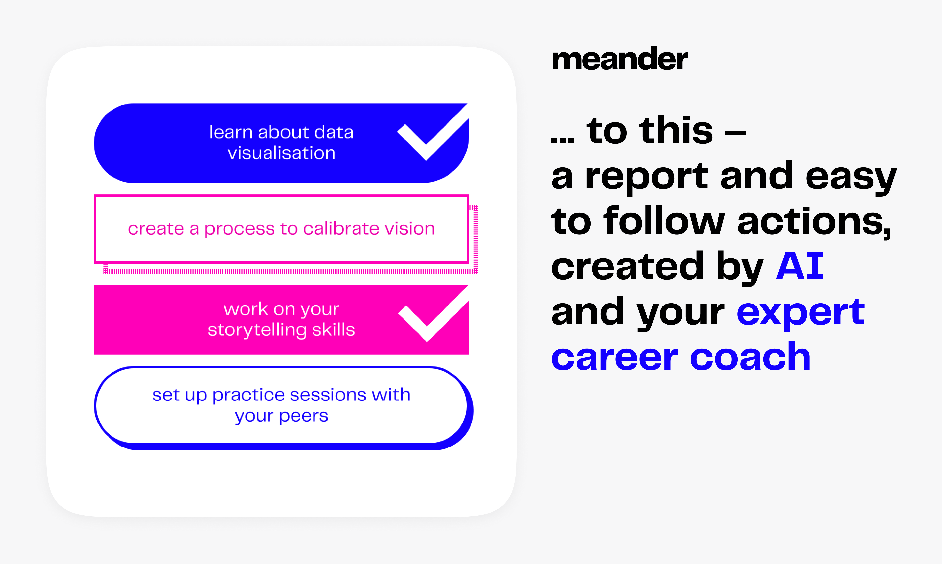 Média Rapports de rétroaction sans couture de Meander - Obtenez les idées dont vous avez besoin pour développer votre carrière 5