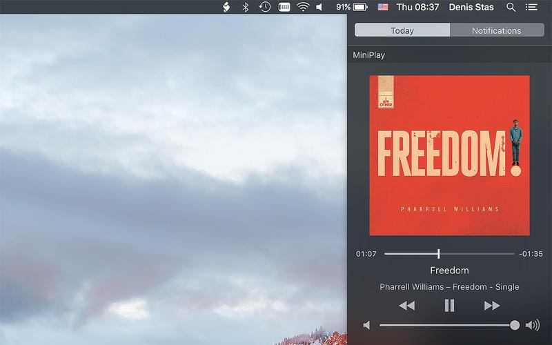 MiniPlay for iTunes, Rdio and Spotify gallery image