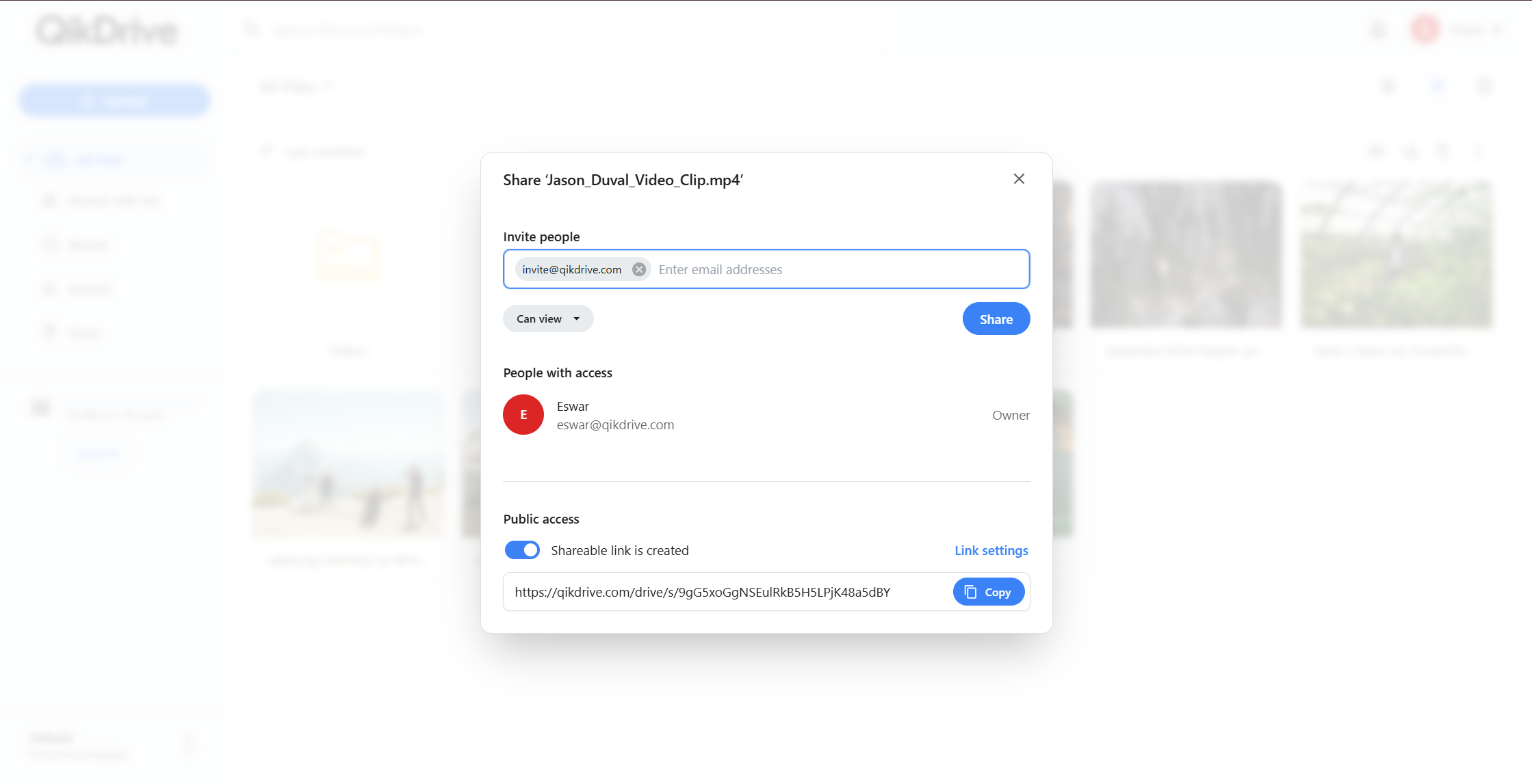 Qikdrive - Screenshot 3 showing product features and functionality