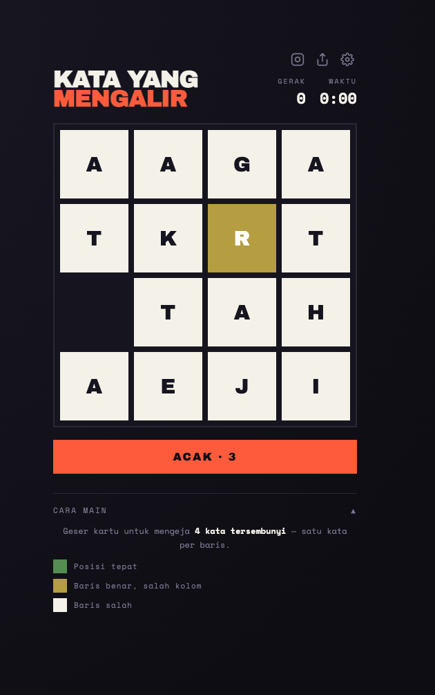 Sliding Word — Daily Word Puzzle Game gallery image