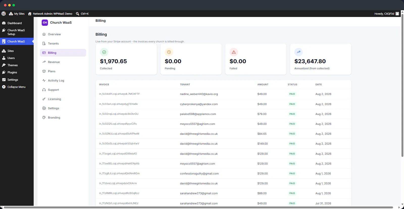 WPWaaS screenshot 17