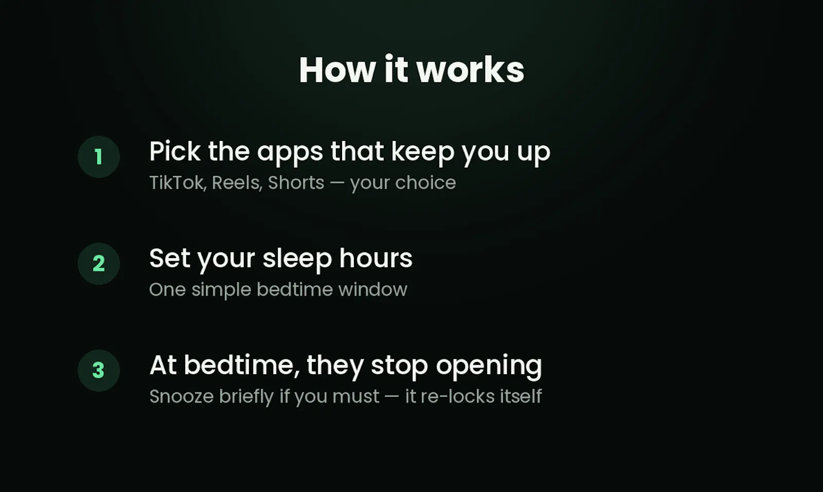 Touch Grass: Sleep Guard screenshot 1