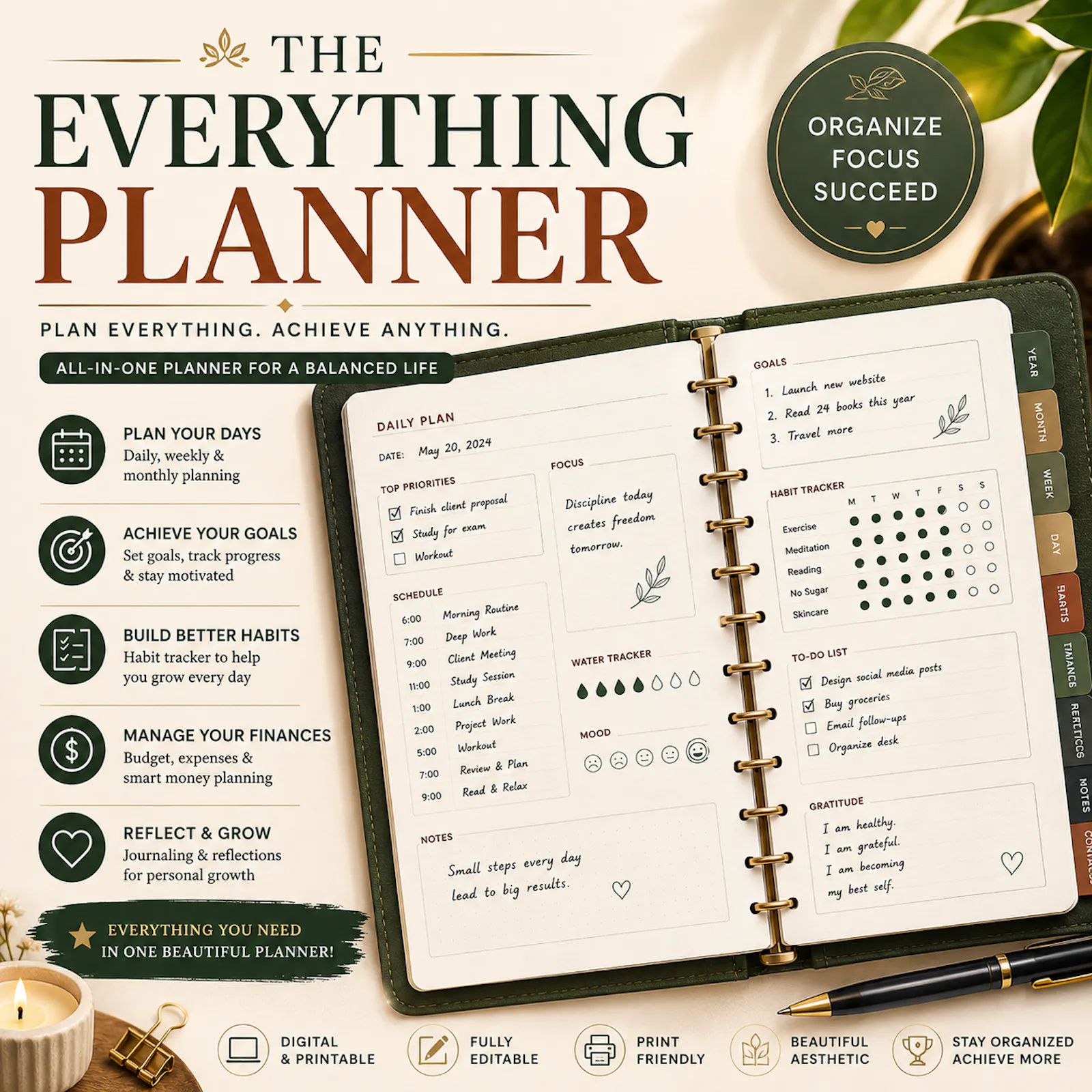 The Everything Notion Planner  screenshot 3