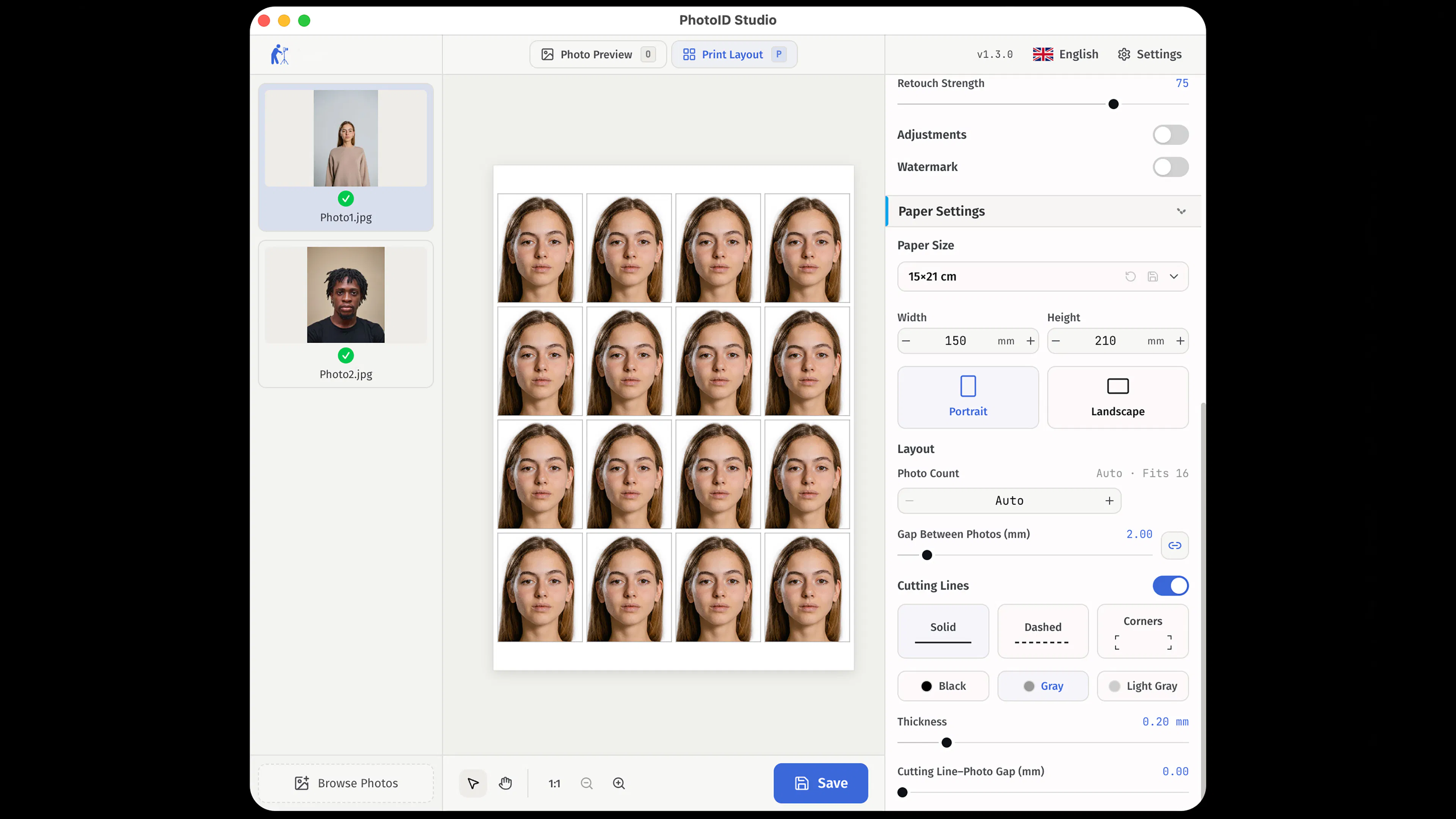 PhotoID Studio gallery image