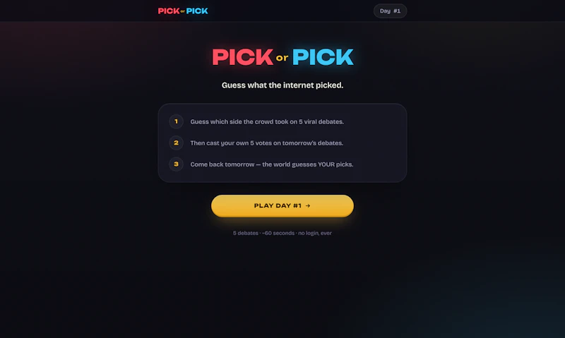 PickorPick screenshot 2