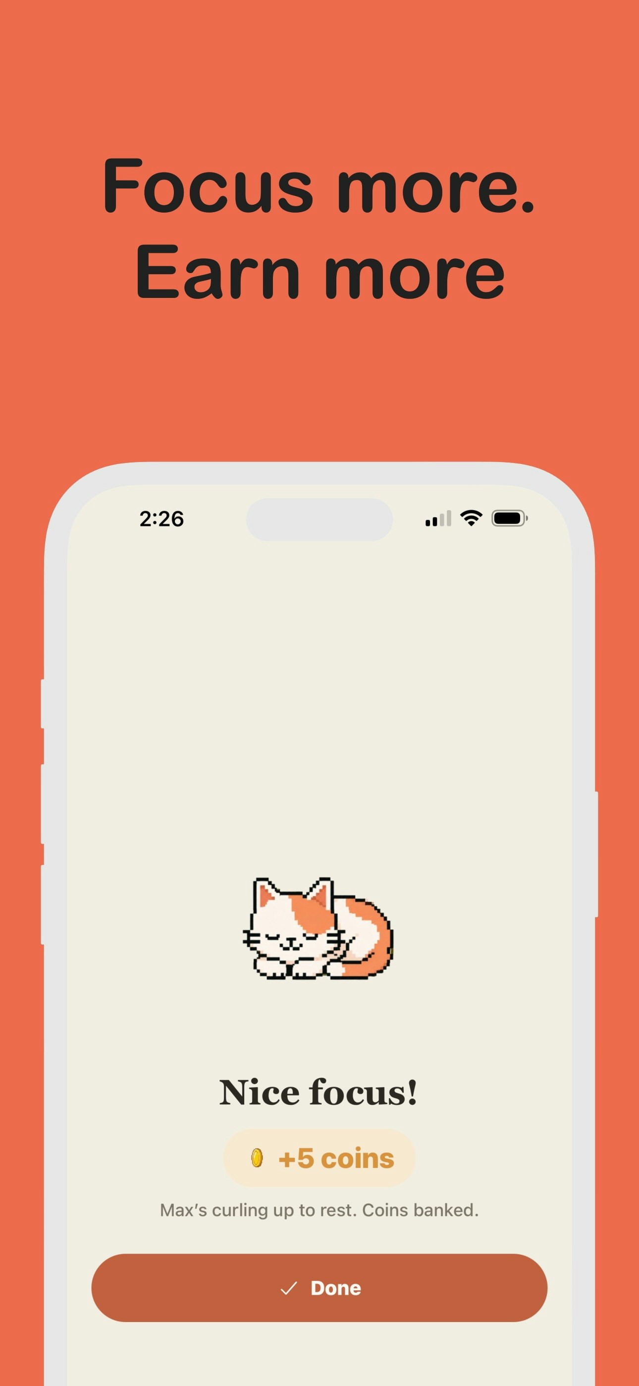 Focus Cat: Earn Screen Time gallery image