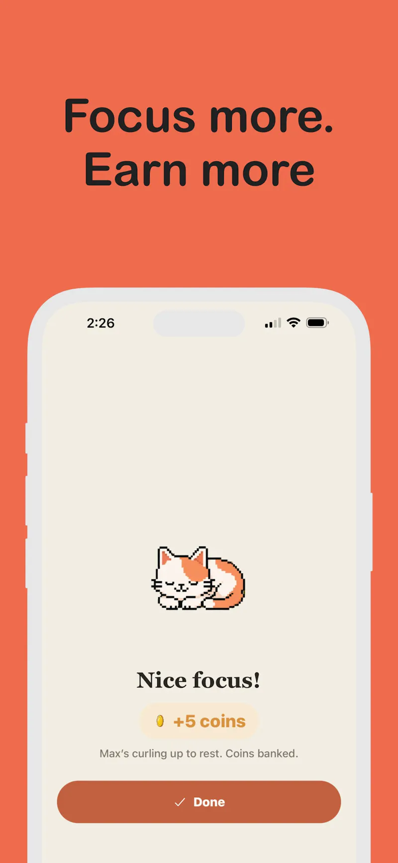 Focus Cat: Earn Screen Time screenshot 4