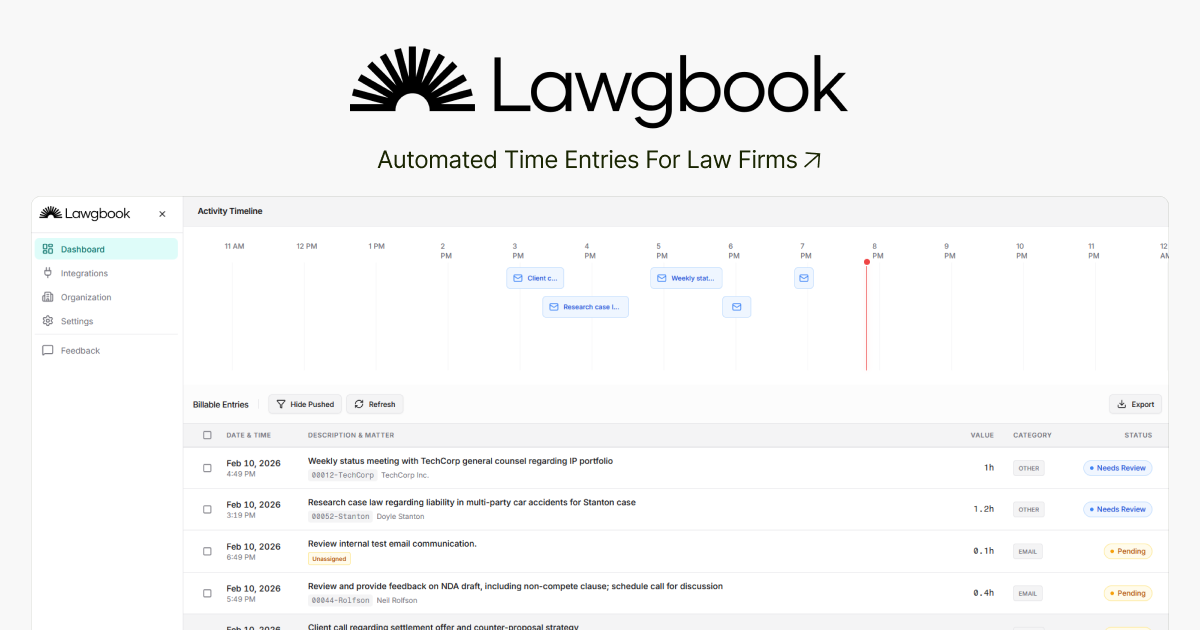 Lawgbook gallery image