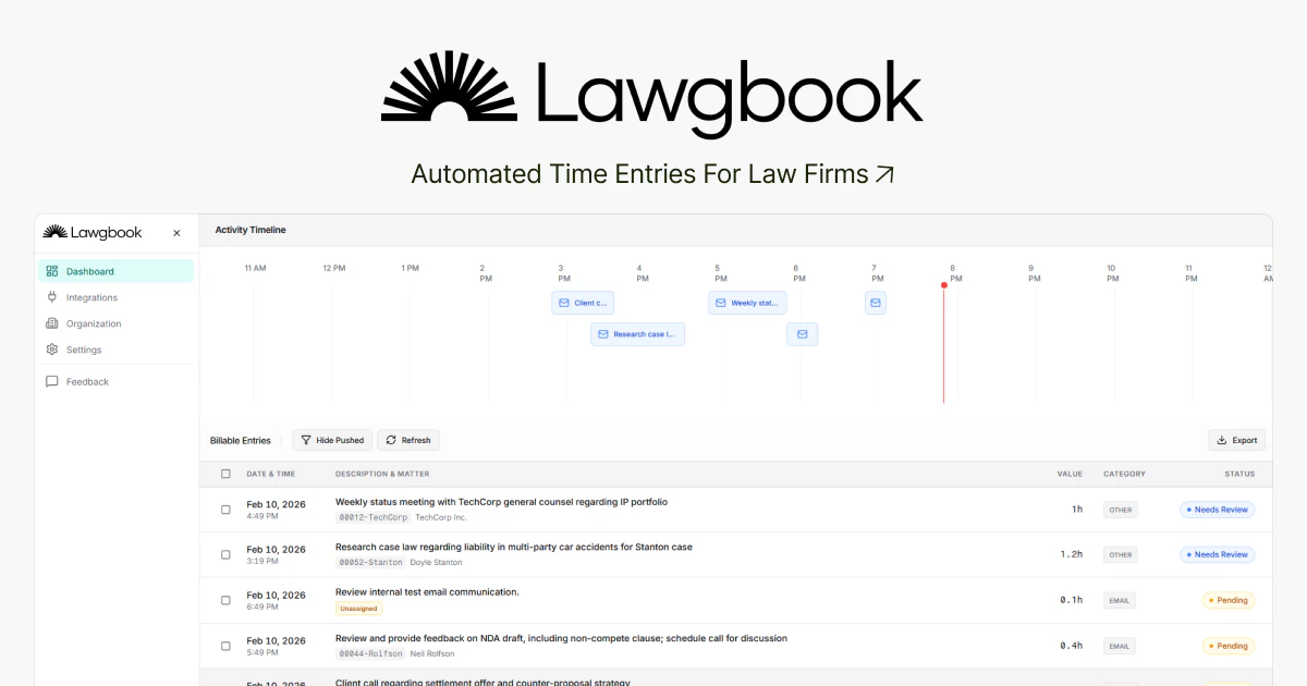 Lawgbook 截图