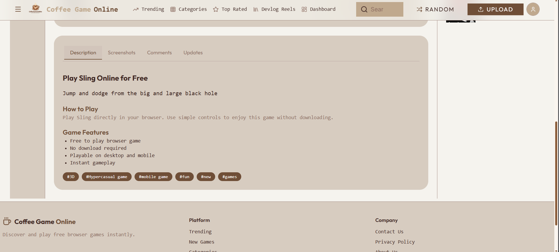 Coffee Game Online gallery image