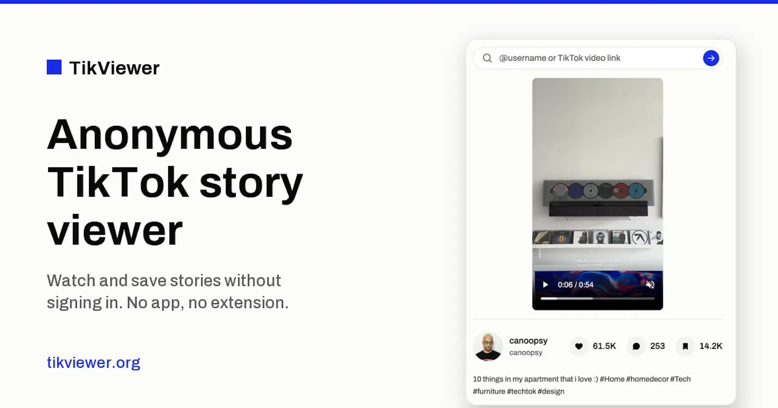 TikViewer screenshot 1