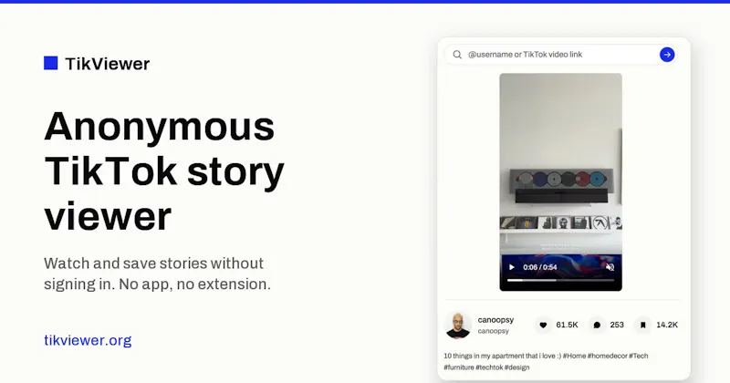 TikViewer screenshot 1