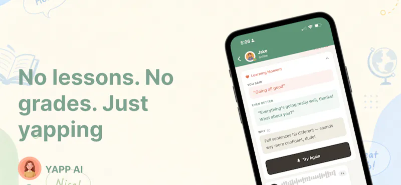 Yapp AI: Whatsapp For English Practice screenshot 1