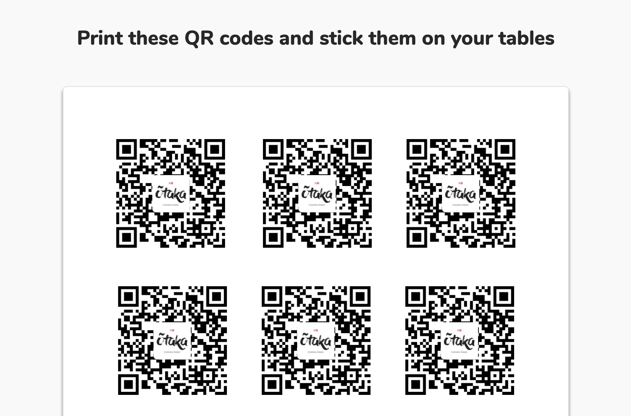 free qr code generator for restaurant menu