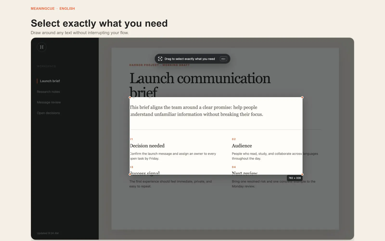 MeaningCue screenshot 3