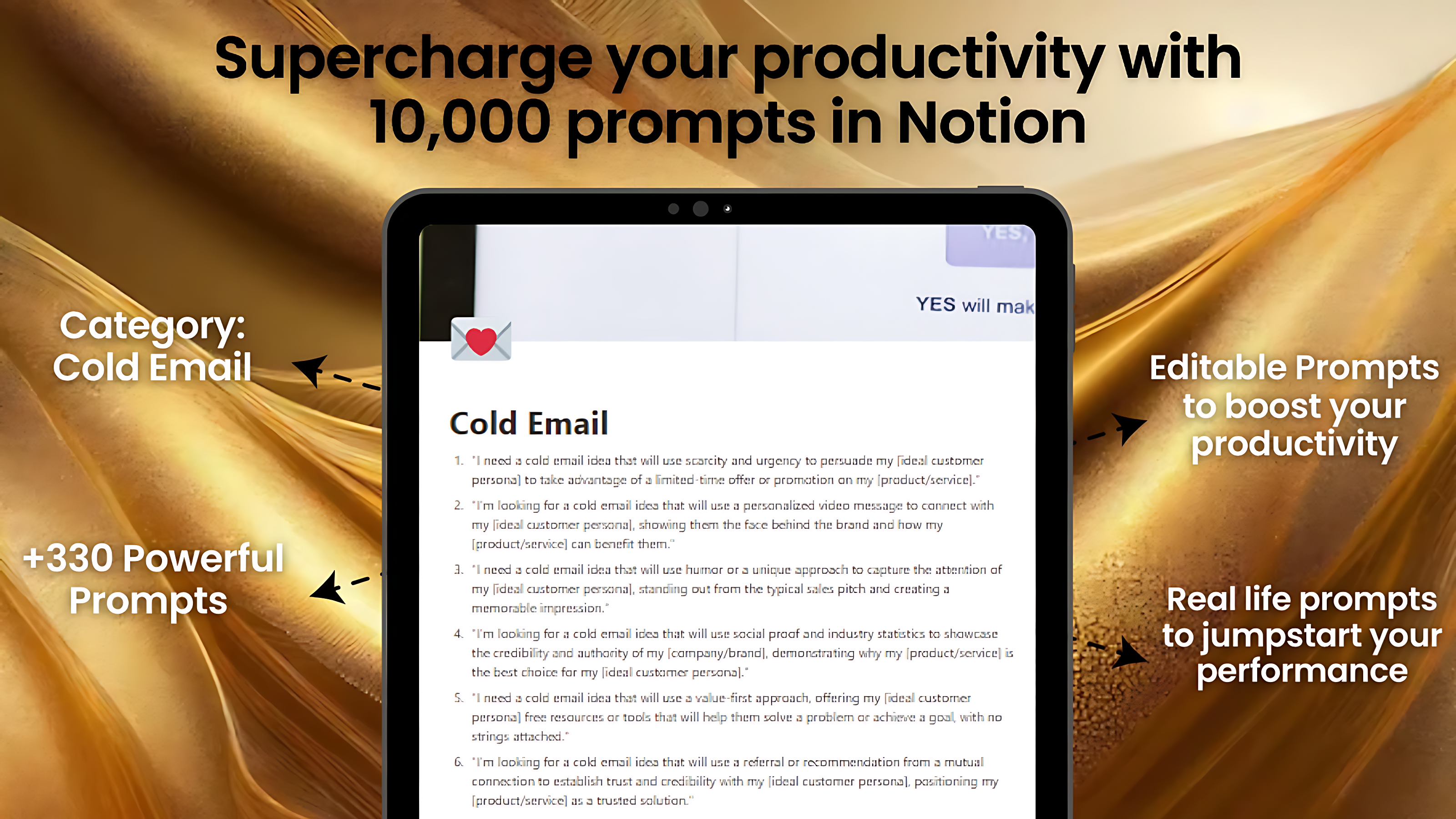 Gold 10K Ultimate Prompts Bundle media 6