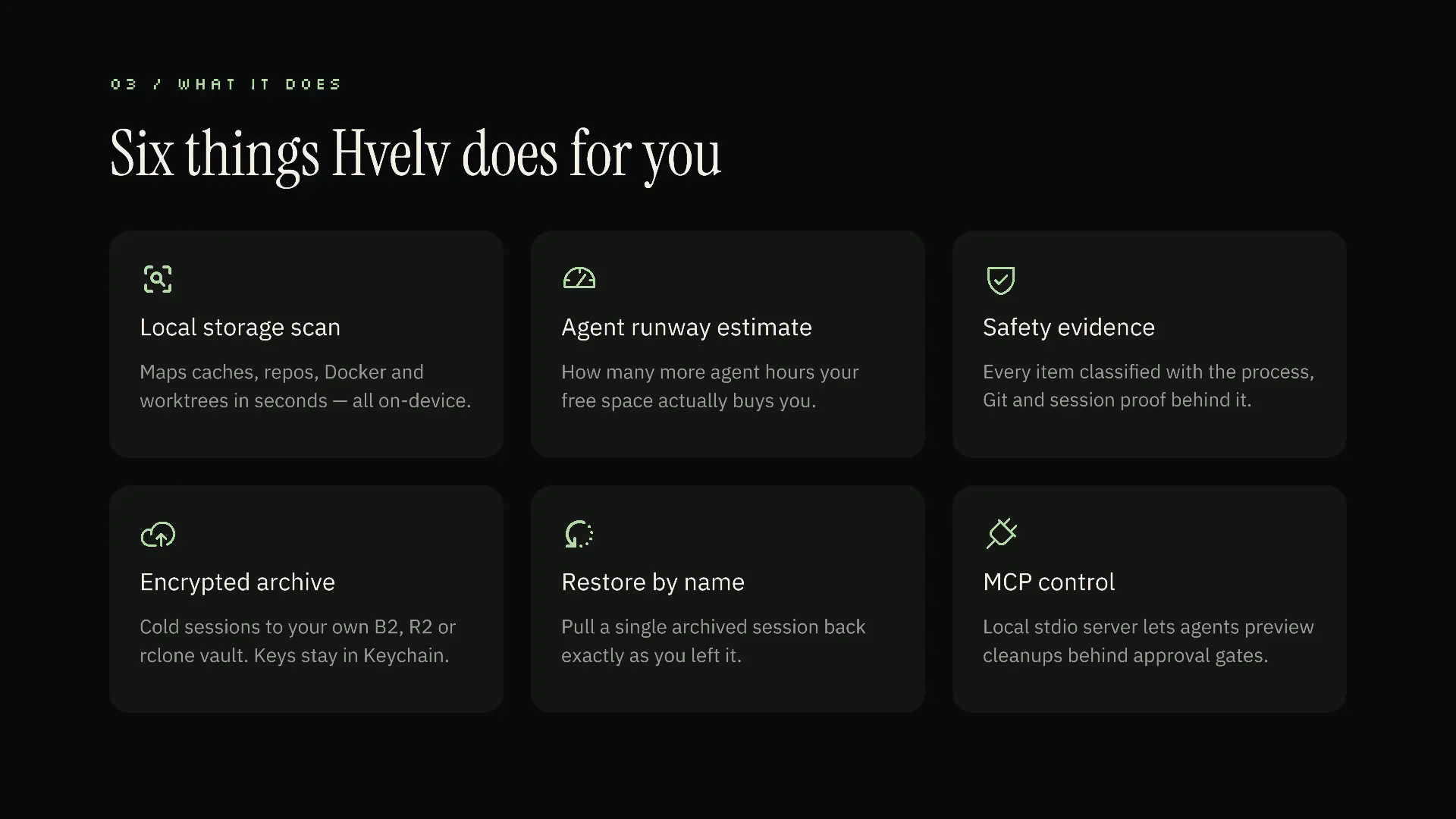 Hvelv screenshot