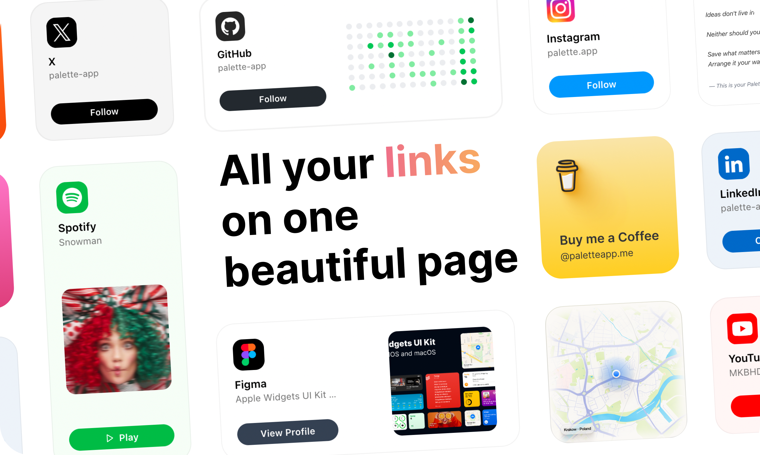Palette - Main product screenshot demonstrating key features and user interface