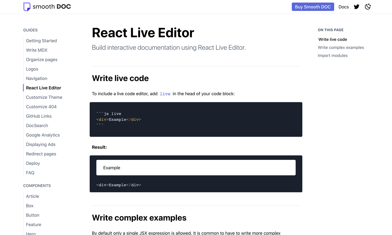 Smooth DOC gallery image