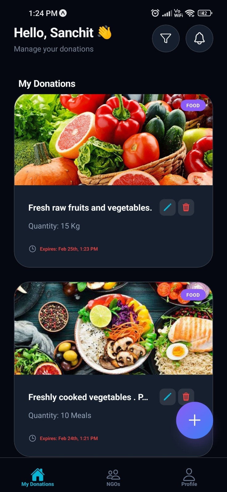 Share Impact  - Screenshot 3 showing product features and functionality
