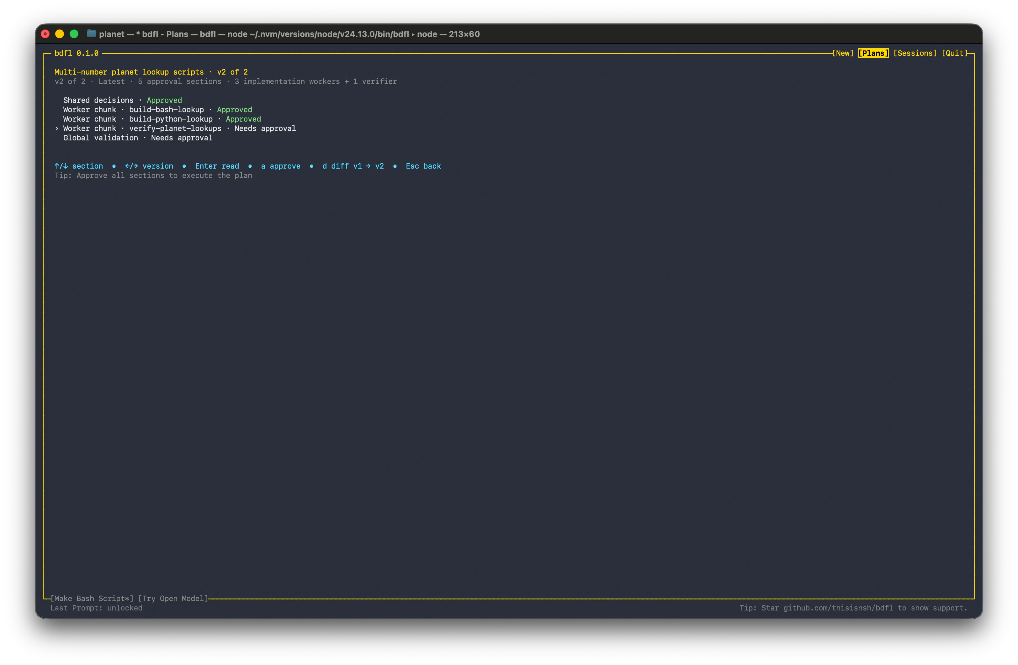 BDFL - Benevolent Delegator for LLMs gallery image