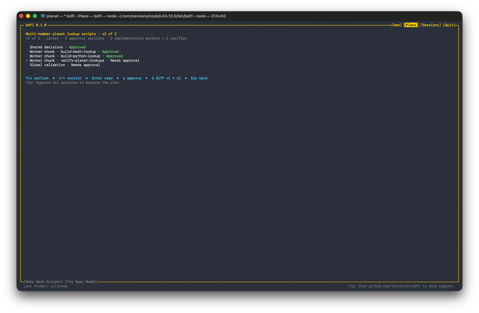 BDFL - Benevolent Delegator for LLMs screenshot 8