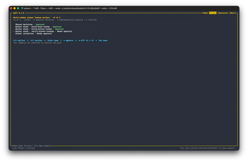 BDFL - Benevolent Delegator for LLMs screenshot 8