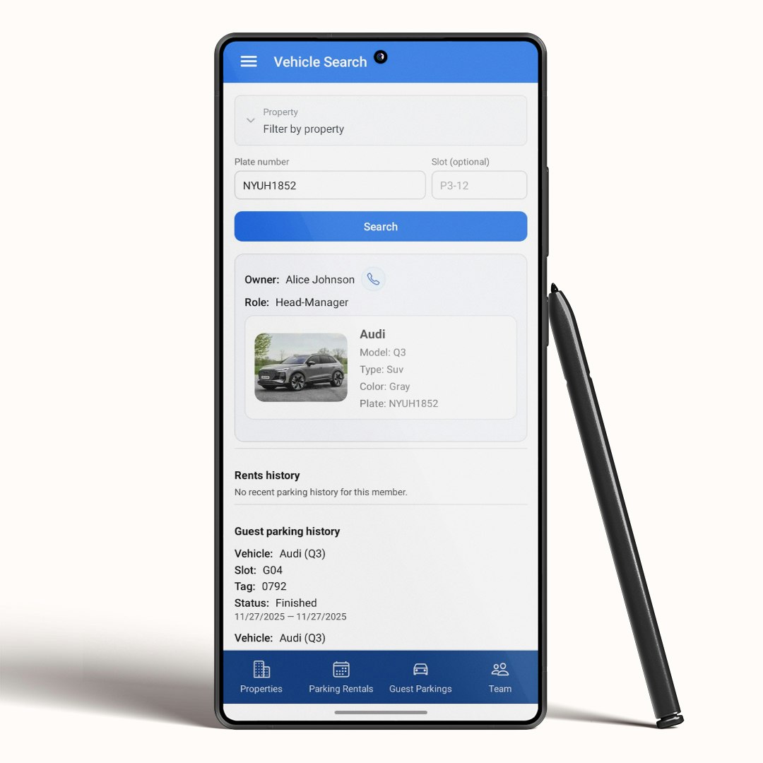 ParkEase - Screenshot 3 showing product features and functionality