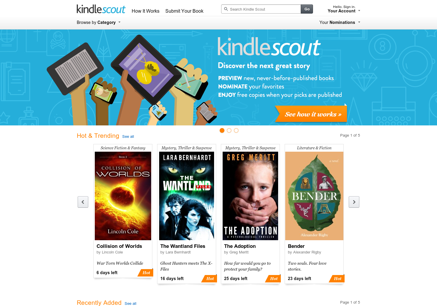 Kindle Scout