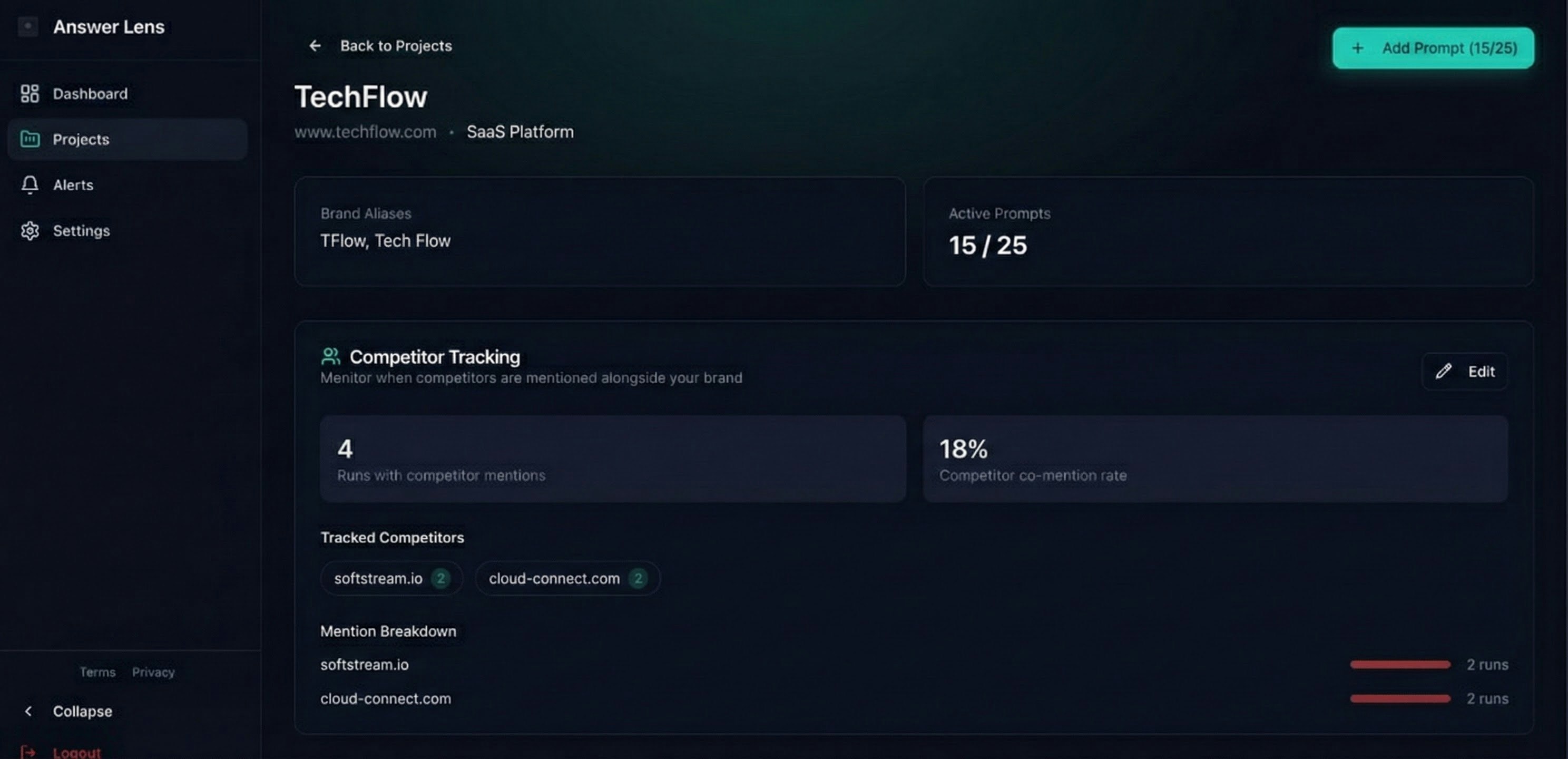 Answer Lens - Screenshot 4 showing product features and functionality